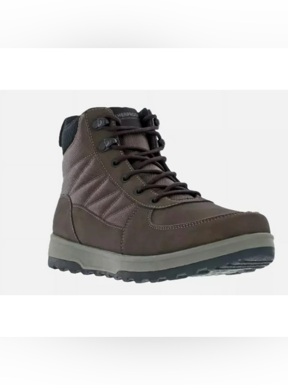 Weatherproof “Stoll Cold” Men's Waterproof Insulated Winter Boots Brown Size 9